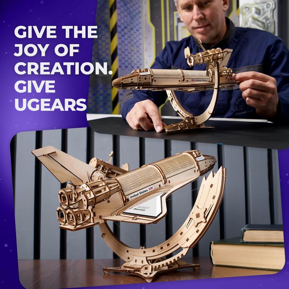 Ugears NASA Space Shuttle Discovery