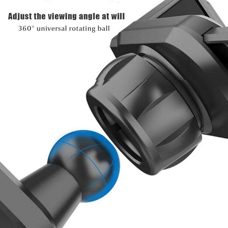 Universal Car Air Vent Clip Mount 17mm Ball Head for Car Phone Holder Stand Extension Arm Air Outlets Hook Clip Bracket