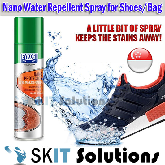 EYKOSI / NENRTE Nano Protector Waterproof Water Repellent Spray Prevent Stain Shoes Leather Bag Clothes Dry