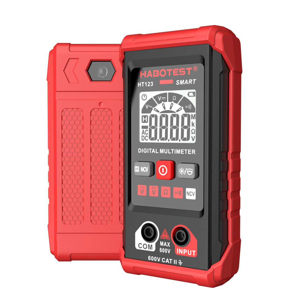HABOTEST HT123 Smart Digital Multimeter AC/DC Voltage Resistance Continuity Measurement Tester NCV Multimeter Voltmeter