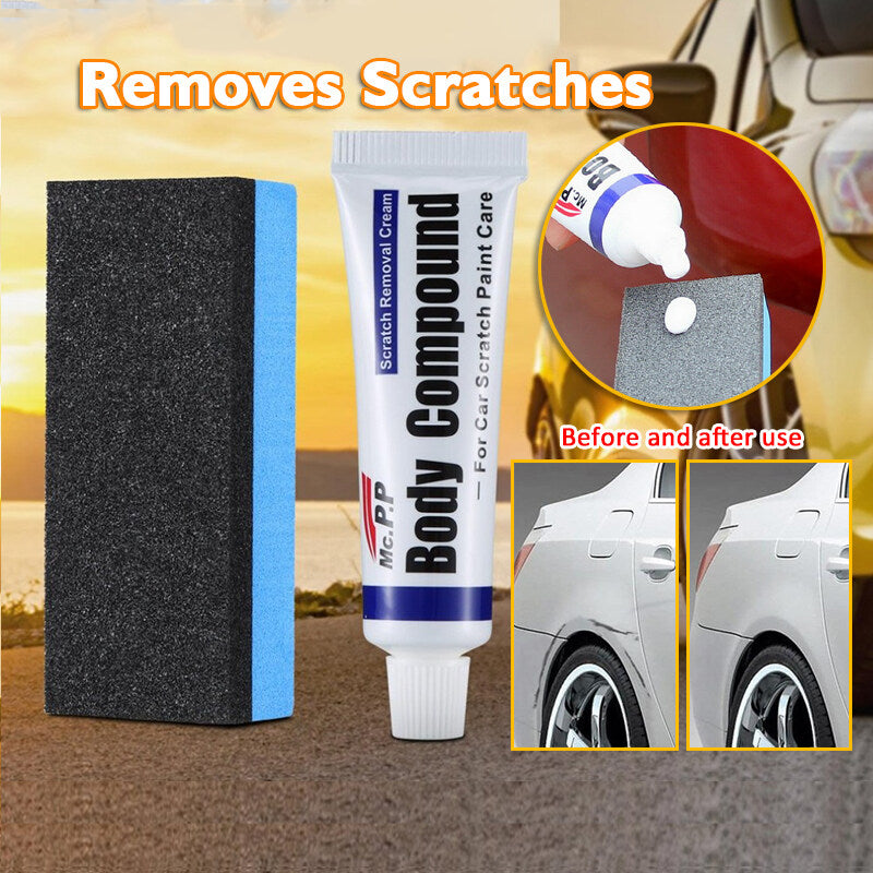 Car Body Compound Wax Paint Paste Set Scratch Paint Care Fix It Pro Repair Kit Scratches Remover Auto Polishing Grinding