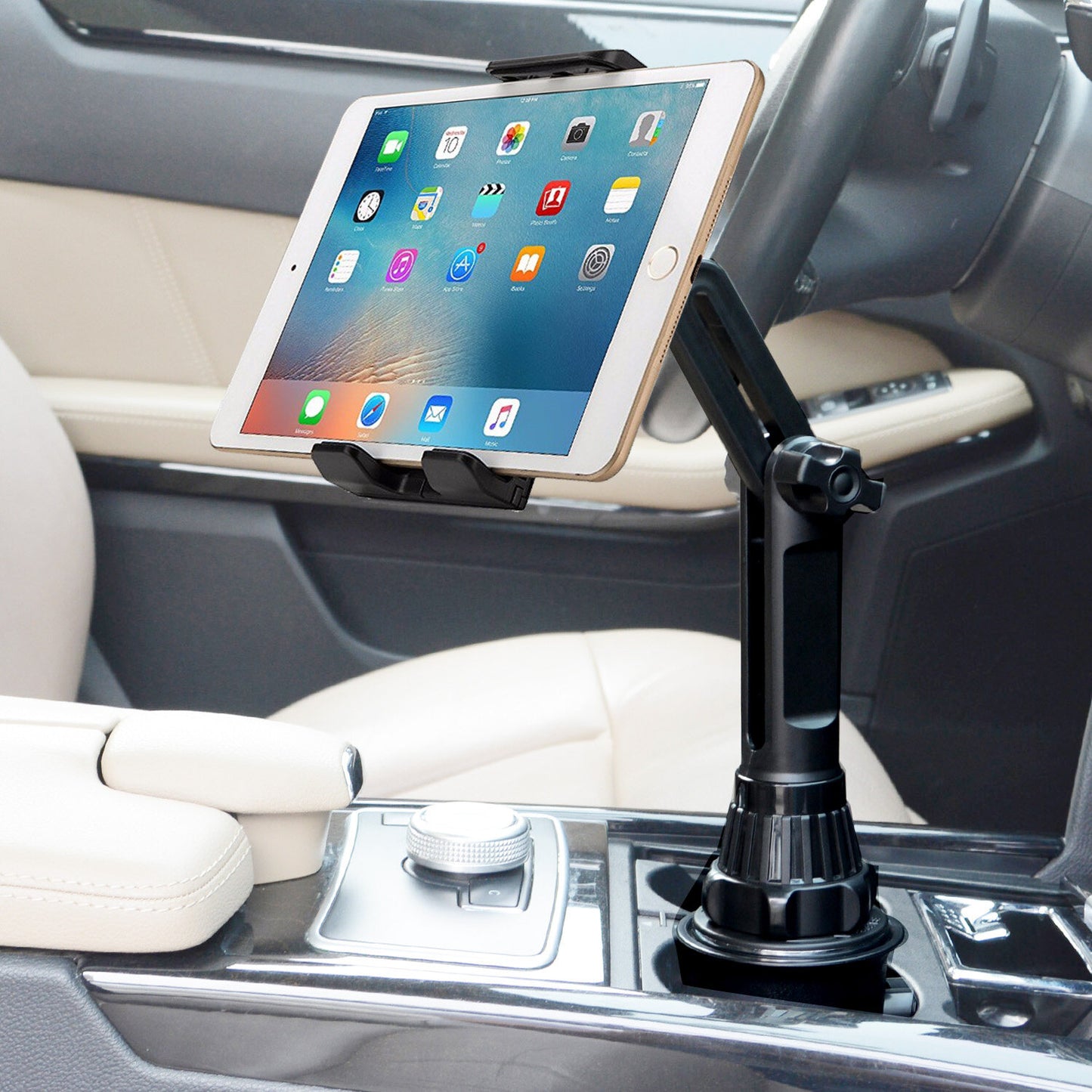 Universal 360° Rotation Cup Car Drink Bottle Mount Holder Stand for Tablet Mobile Phone