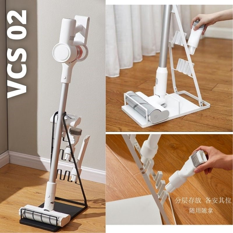 Vacuum Cleaner Stand Storage Holder Bracket Rack Charging Base Cordless Attachment Organizer Parts