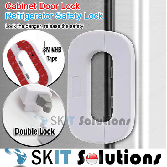 Child Safety Fridge Lock Refrigerator Freezer Door Locks Latch Catcher Security Toddler Children Sliding Anti-pinch Hand