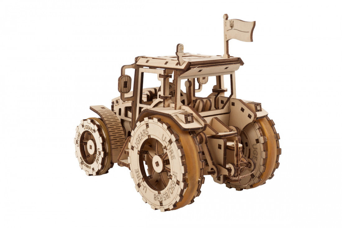 Ugears The Tractor Wins ★Mechanical 3D Puzzle Kit Model Toys Gift Present Birthday Xmas Christmas Kids Adults