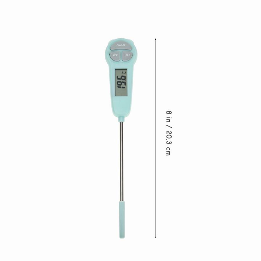 MISUTA Digital Kitchen Food Cooking Thermometer Instant Read Probe Backlit Temperature Baby Milk Water Meat Temperature