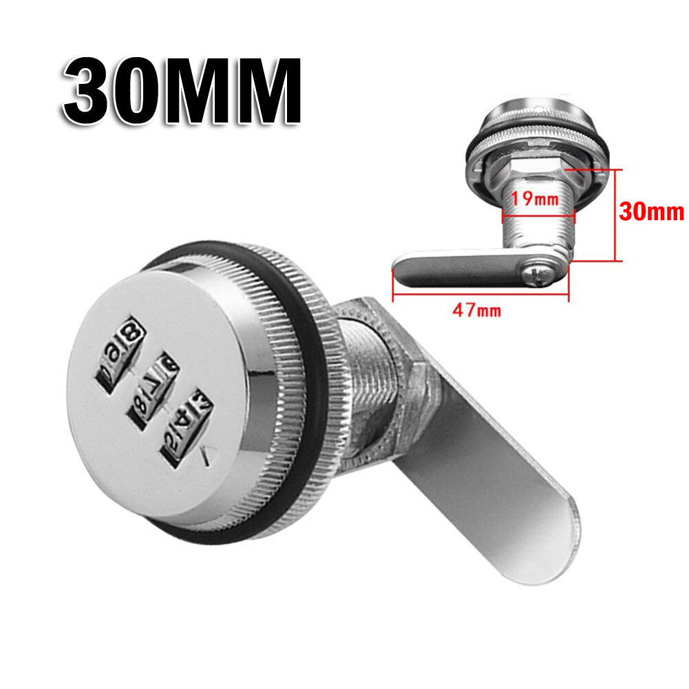 HDB / Condo Mailbox Combination Lock – 20mm / 30mm