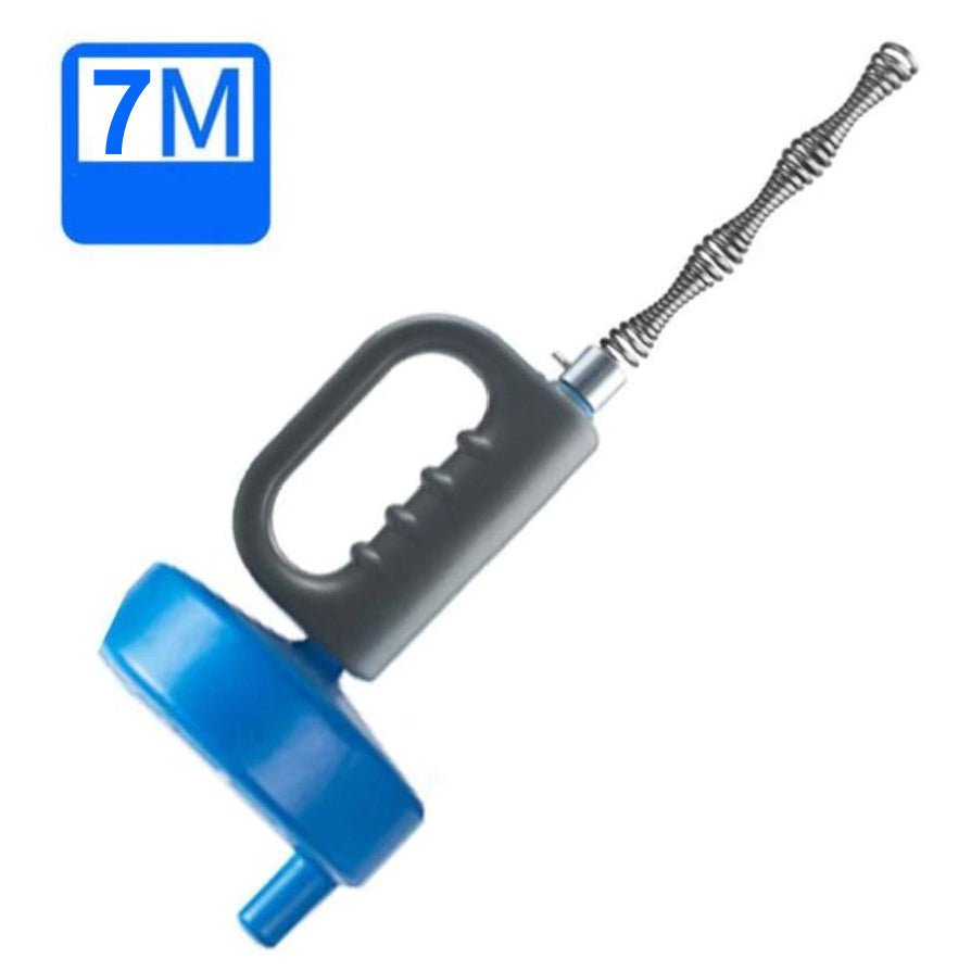Plumbing Auger Drain Snake Clog Remover Tool Pipe Cleaner Plunger Toilet Kitchen Sewer Declogger