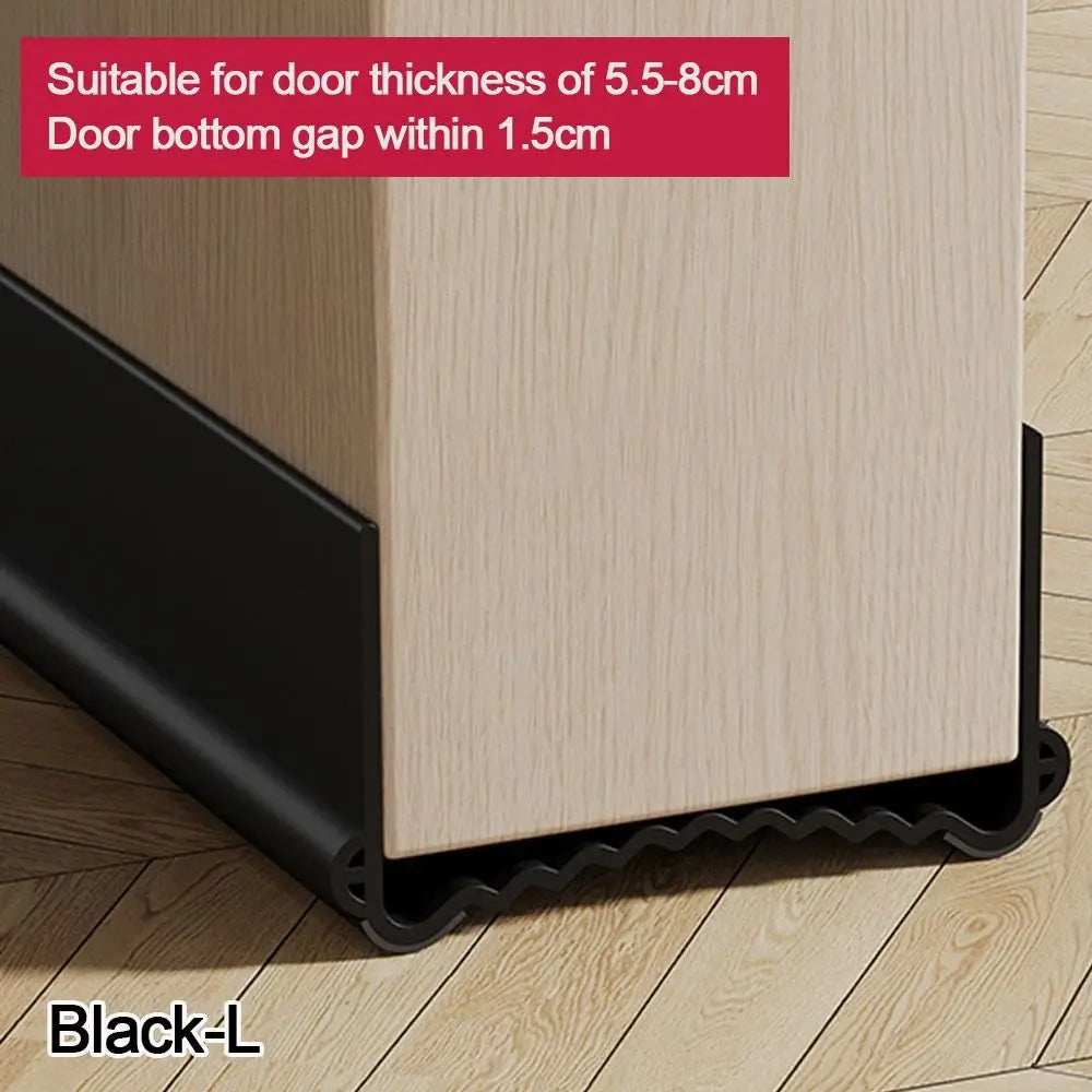 Upgraded 3rd Gen Under Door Bottom Sealing Strip Draft Stopper Blocker Seal Gap Sealer Block Sound Noise Reduce Proof Insert Dust Aircon