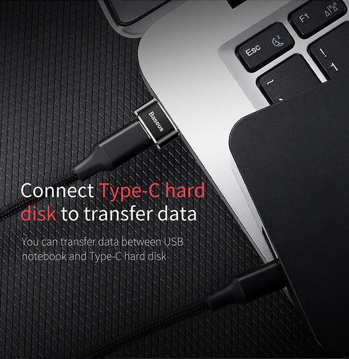 Baseus Mini Type-C Female to USB Male Converter Adapter C Female to USB Male OTG Adaptor Convertor