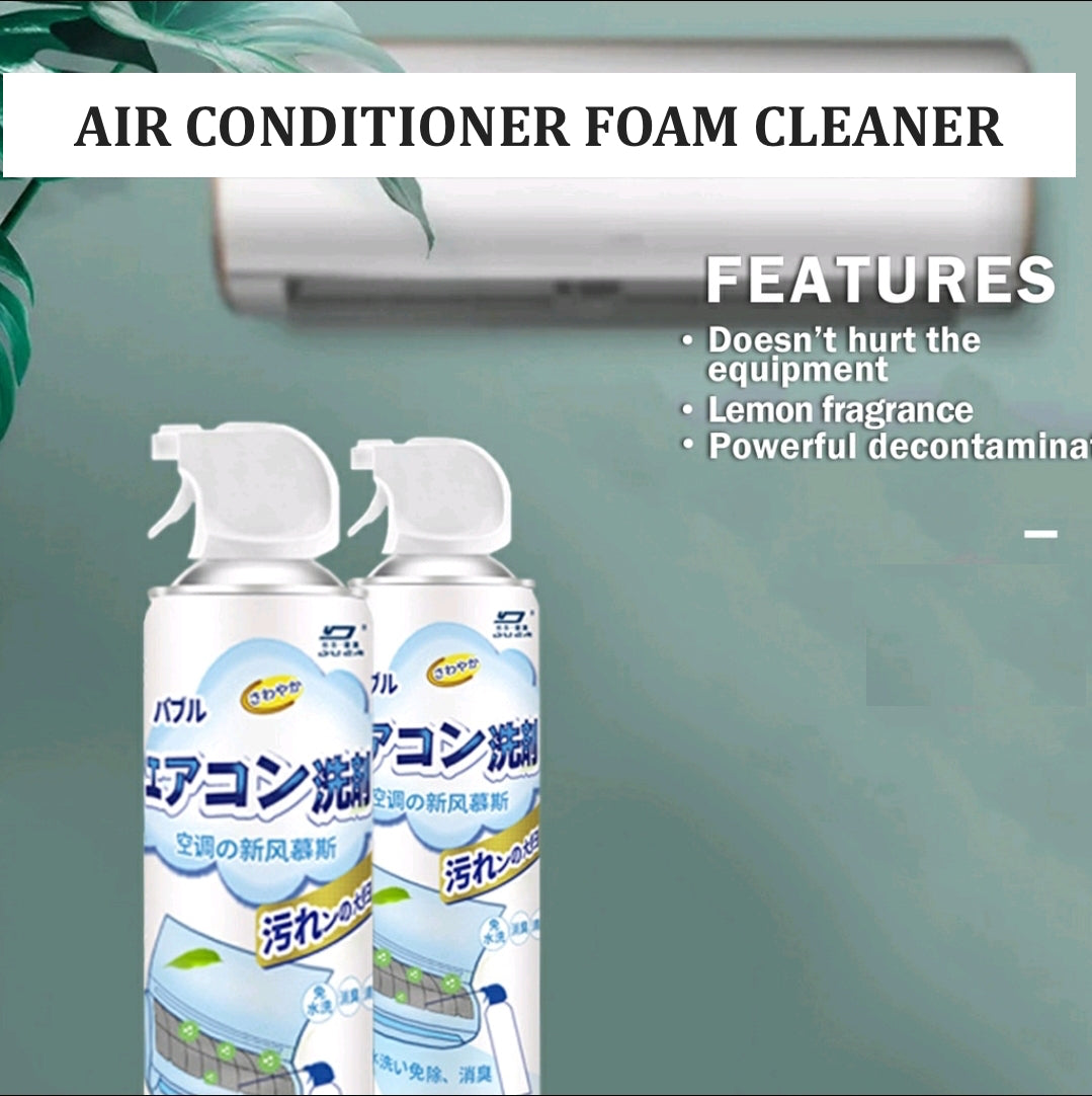 Duer Air Freshener Daily Household Air Conditioner Cleaner Odor-Free Air Disinfection Antibacterial Foam Washing