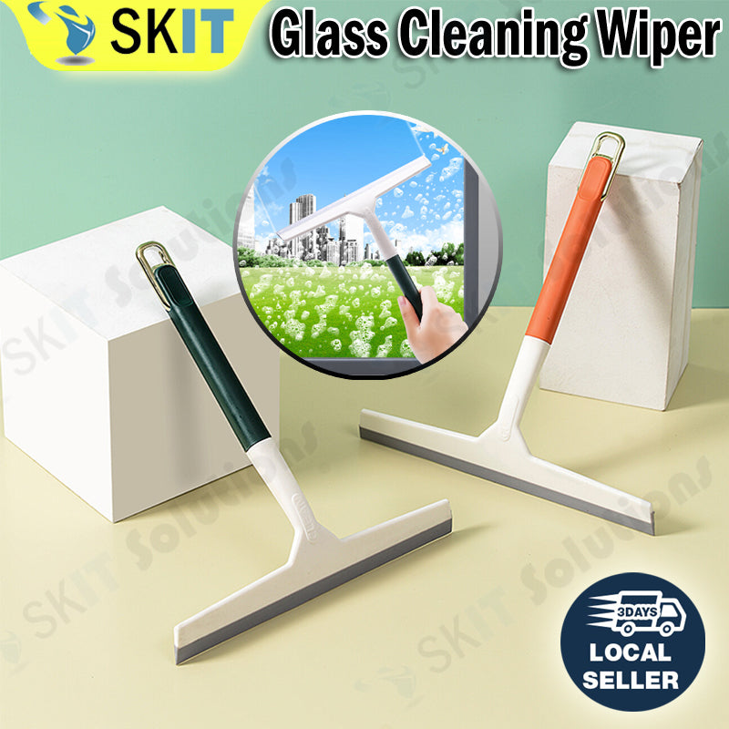 Multi Purpose Silicone Window Wiper Scraper Bathroom Kitchen Glass Cleaning Tool Shower Squeegee