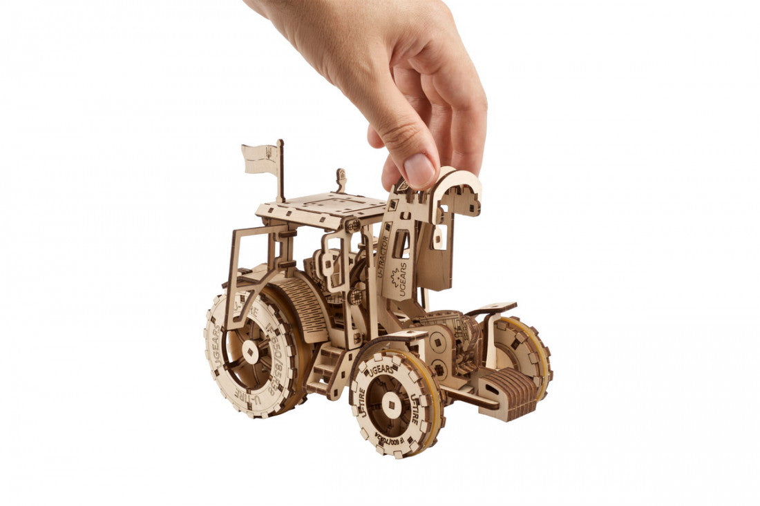 Ugears The Tractor Wins ★Mechanical 3D Puzzle Kit Model Toys Gift Present Birthday Xmas Christmas Kids Adults