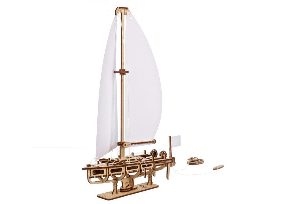 Ugears The Ocean Beauty Yacht ★Mechanical 3D Puzzle Kit Model Toys Gift Present Birthday Xmas Christmas Kids Adults