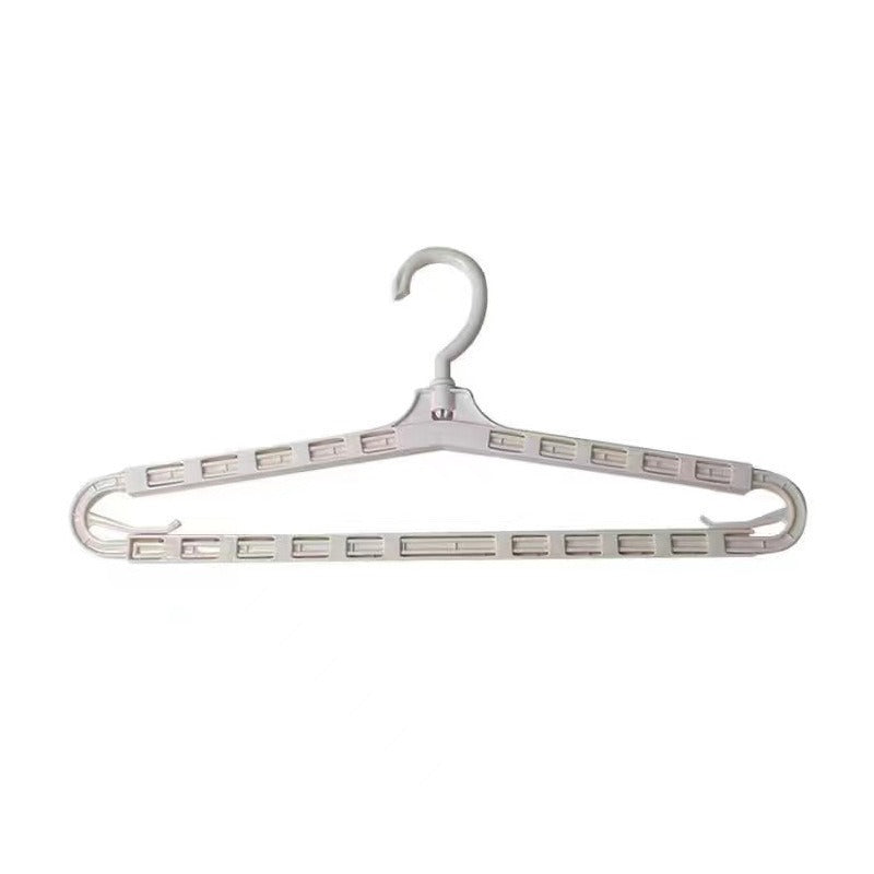 Super Long Retractable Telescopic Clothes Hanger 360° Rotating Hook Laundry Rack Space Saving Towel