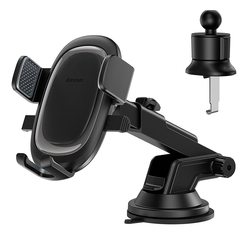 Baseus UltraControl Pro Series Auto Clamping-Type Car Holder Set iPhone 15 Pro Max Huawei Redmi Oppo Samsung Xiaomi Cluster