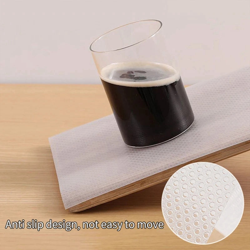 Reusable Anti-Slip EVA Drawer Mat Shelf Liner Cabinets Kitchen Organizer Closet Placemat Pad Paper Table Protective