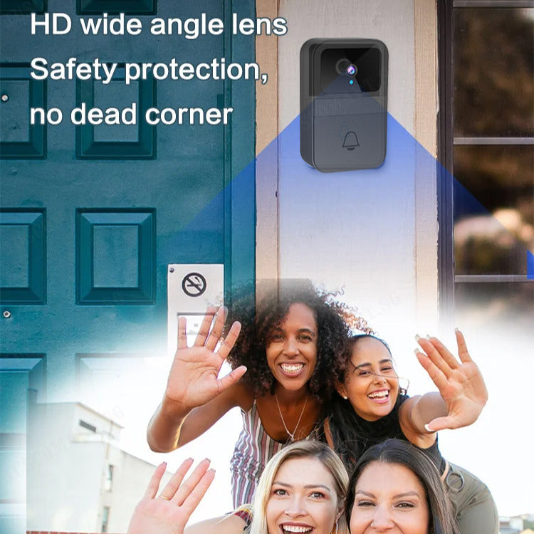 D9 Intelligent Visual Doorbell Universal Smart Door bell Remote Home Monitoring Intercom HD Night Vision Capture