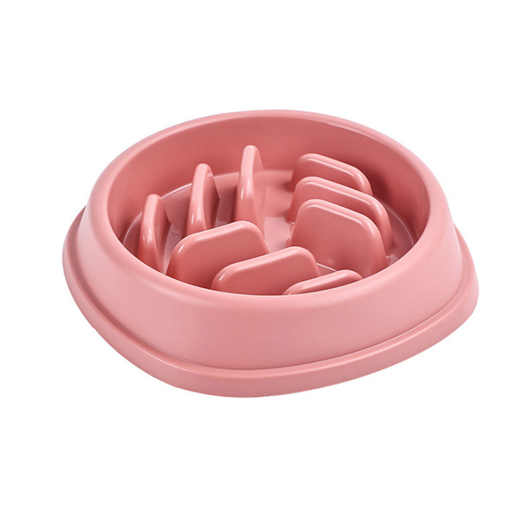 Pet Slow Feeder Bowl for Cats & Dogs