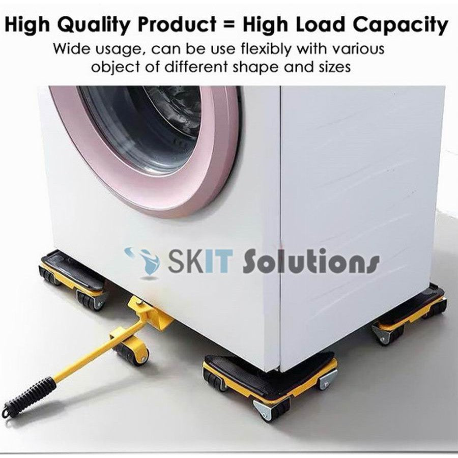 Upgraded Heavy Object Furniture Fridge Sofa Bed Moving Device Tool Mover Lifter Roller Slider Transport Pad★700KG / 300KG