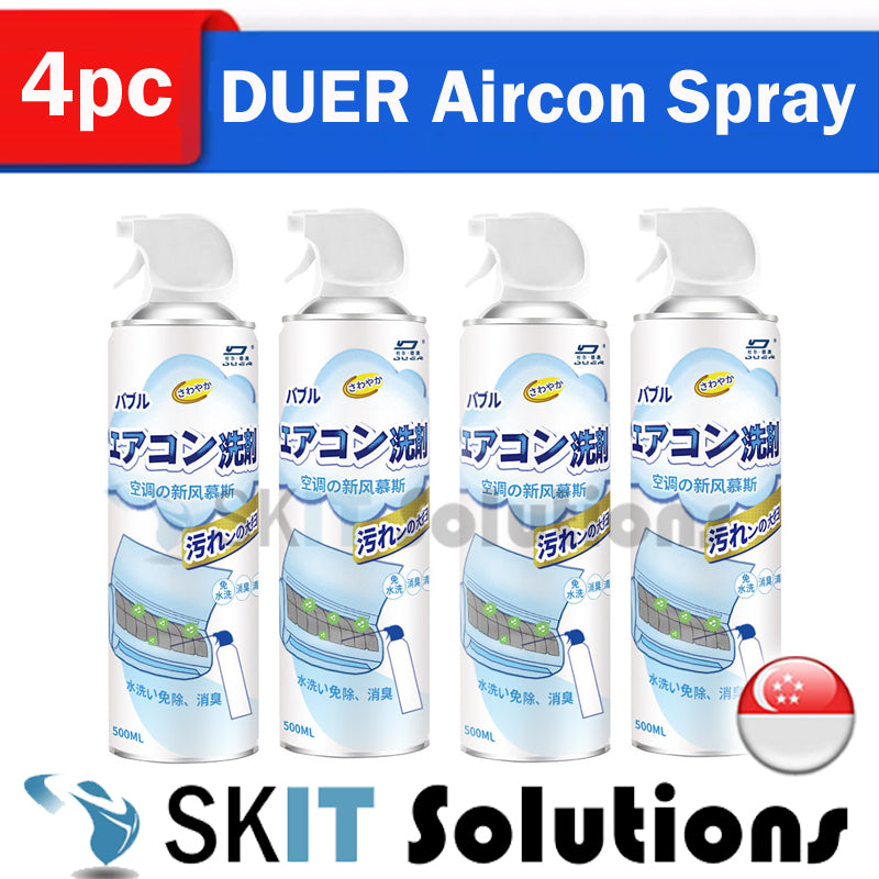 Duer Air Freshener Daily Household Air Conditioner Cleaner Odor-Free Air Disinfection Antibacterial Foam Washing