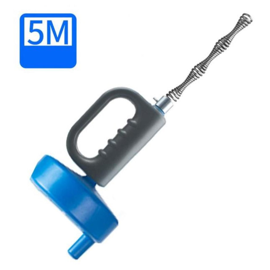 Plumbing Auger Drain Snake Clog Remover Tool Pipe Cleaner Plunger Toilet Kitchen Sewer Declogger