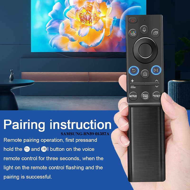Universal Replacement Samsung Smart TV Remote Control w/ Voice BN59-01259B 01385A 01432A RM-D1078 G2500 V1 V5