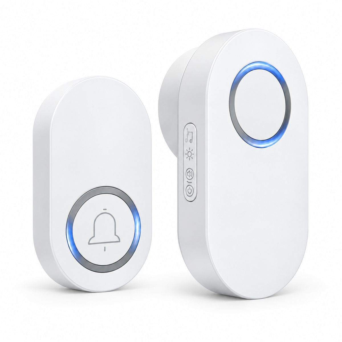 Wireless Doorbell – Self-Powered / Battery Button