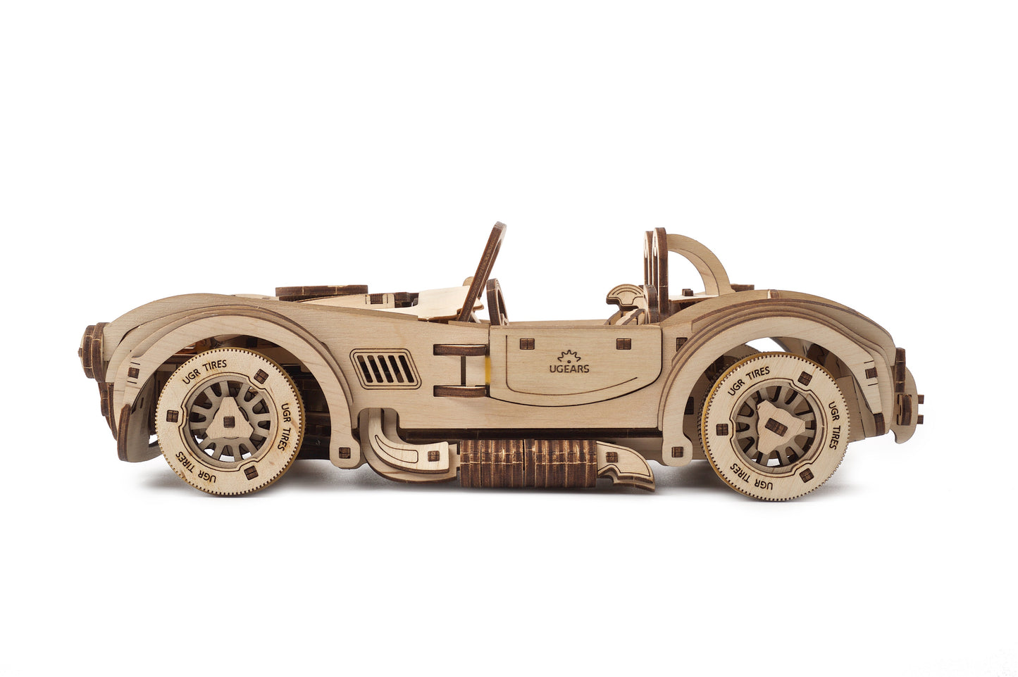Ugears Drift Cobra Racing Car ★Mechanical 3D Puzzle Kit Model Toys Gift Present Birthday Xmas Christmas Kids Adults