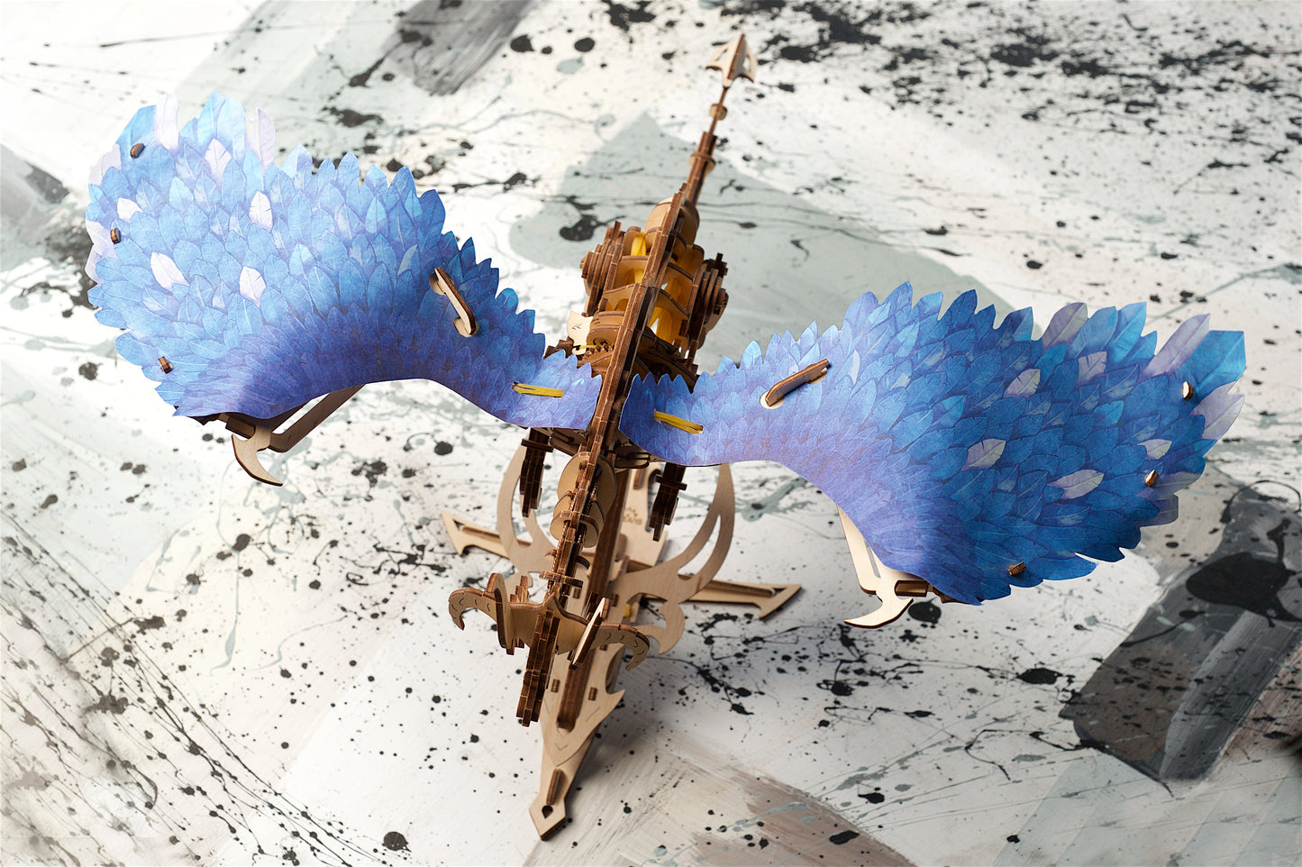 Ugears Windstorm Dragon ★Mechanical 3D Puzzle Kit Model Toys Gift Present Birthday Xmas Christmas Kids Adults