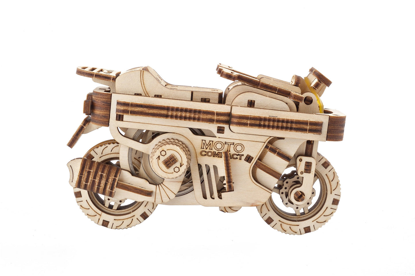 Ugears Moto Compact Folding Scooter ★Mechanical 3D Puzzle Kit Model Toys Gift Present Birthday Xmas Christmas Kids Adults