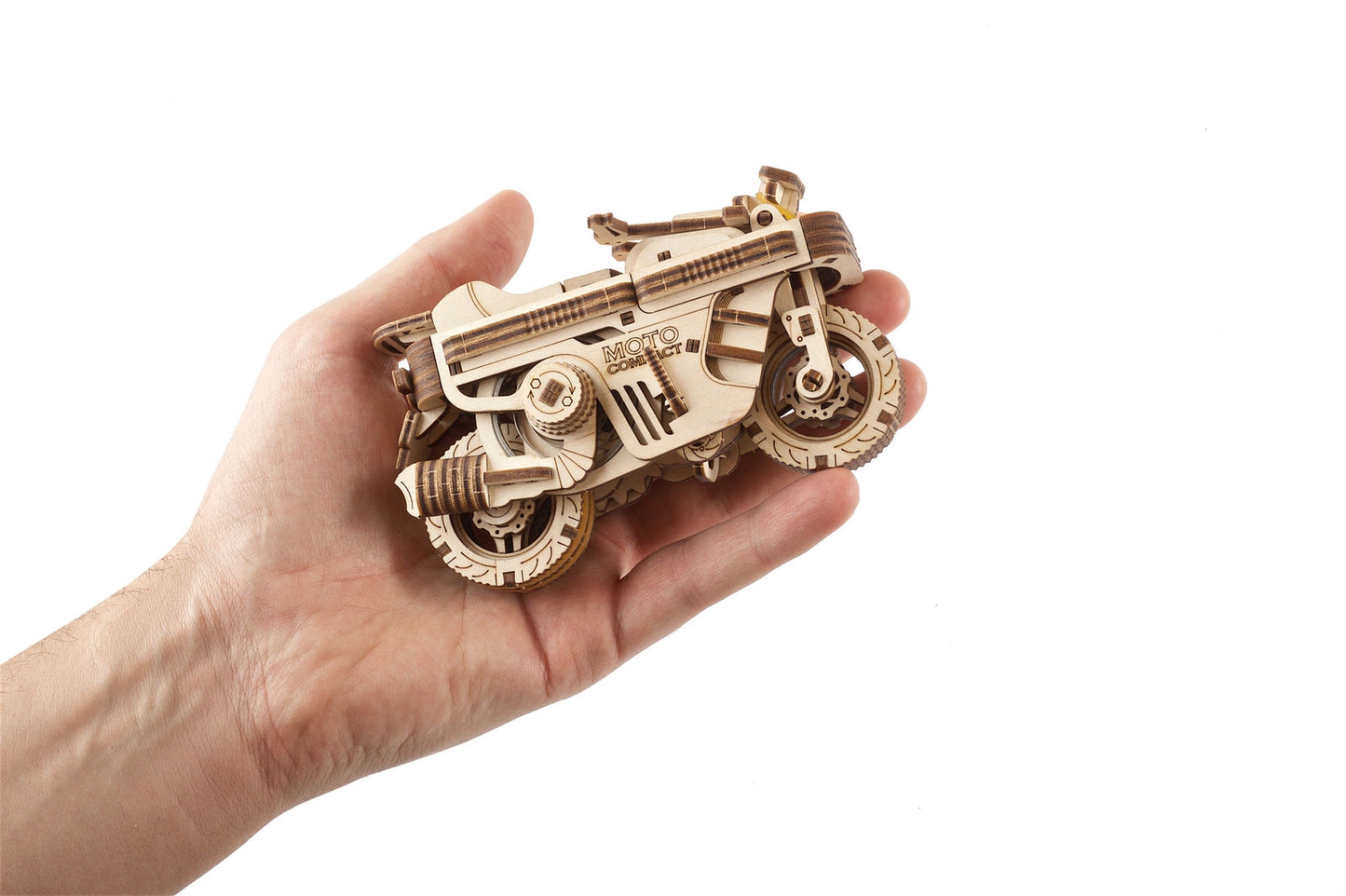 Ugears Moto Compact Folding Scooter ★Mechanical 3D Puzzle Kit Model Toys Gift Present Birthday Xmas Christmas Kids Adults