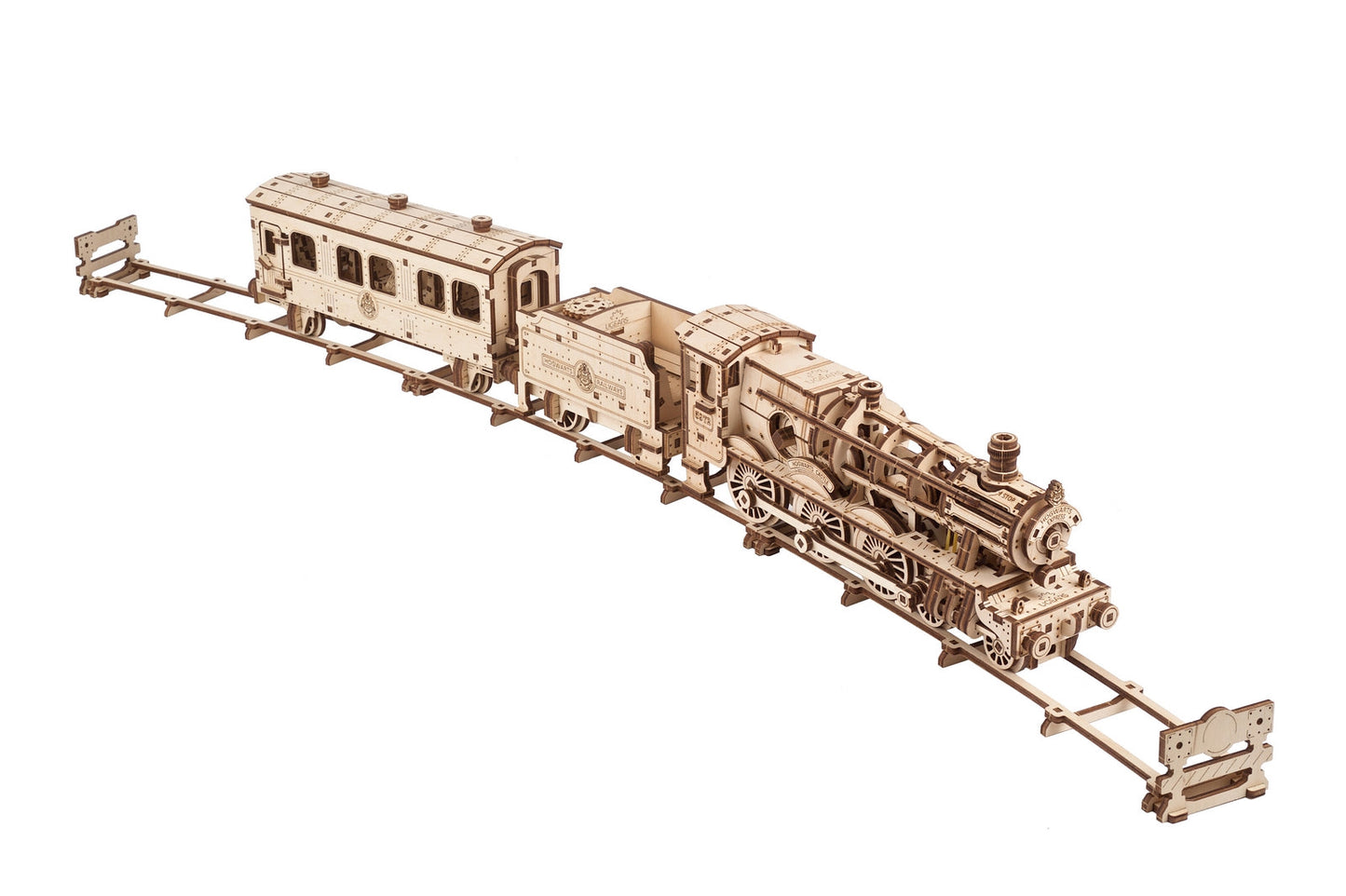 Ugears Harry Potter Series - Hogwarts™ Express Train ★Mechanical 3D Puzzle Kit Model Toys Gift Present Birthday Xmas Christmas Kids Adults