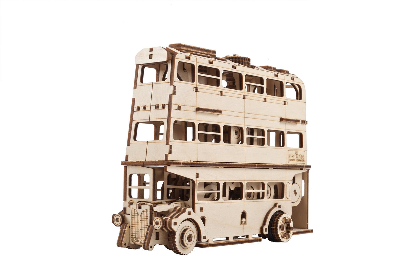 Ugears Harry Potter Series - Knight Bus™ ★Mechanical 3D Puzzle Kit Model Toys Gift Present Birthday Xmas Christmas Kids Adults