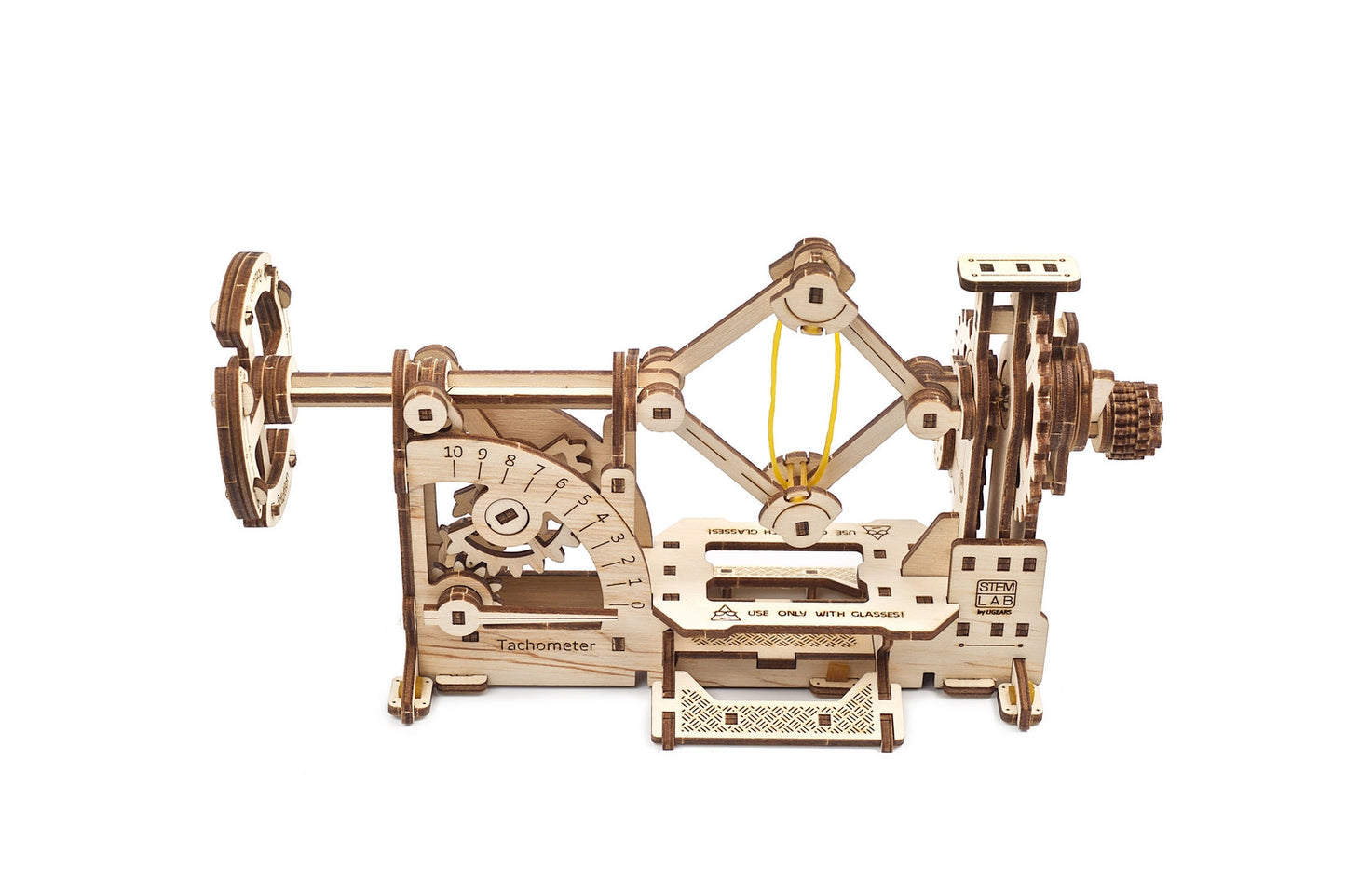 Ugears Stem Lab Tachometer ★Mechanical 3D Puzzle Kit Model Toys Gift Present Birthday Xmas Christmas Kids Adults