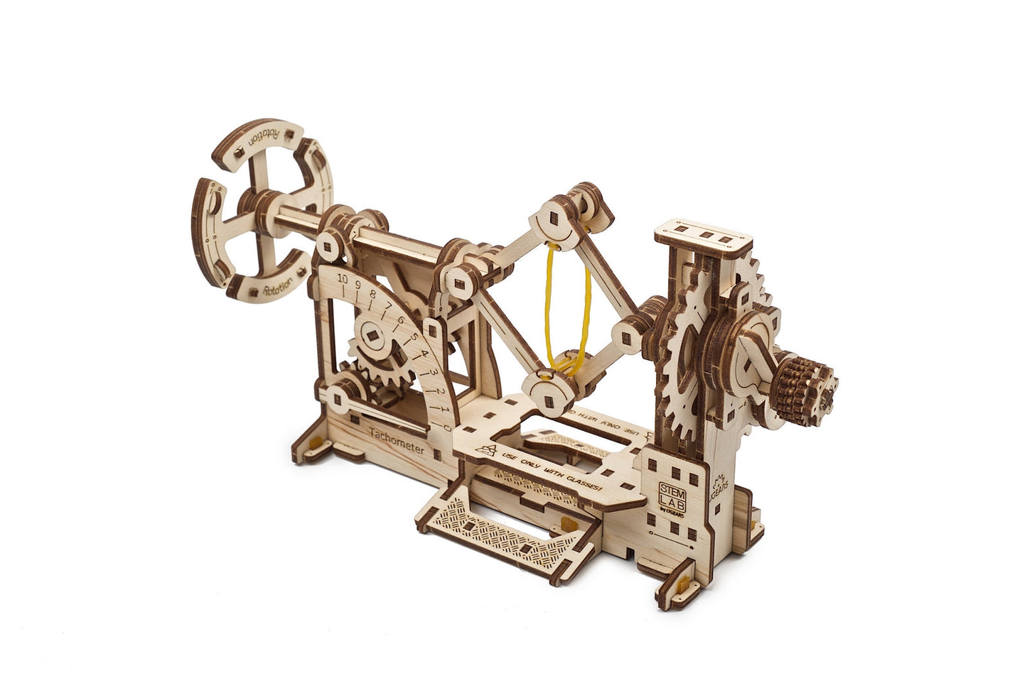 Ugears Stem Lab Tachometer ★Mechanical 3D Puzzle Kit Model Toys Gift Present Birthday Xmas Christmas Kids Adults