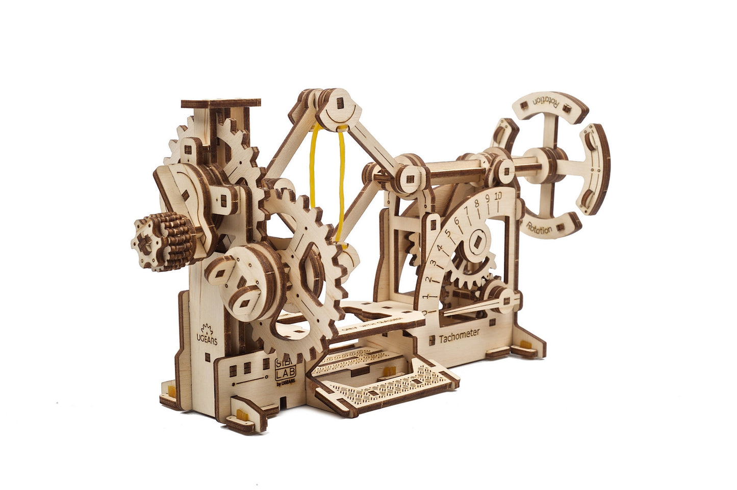 Ugears Stem Lab Tachometer ★Mechanical 3D Puzzle Kit Model Toys Gift Present Birthday Xmas Christmas Kids Adults