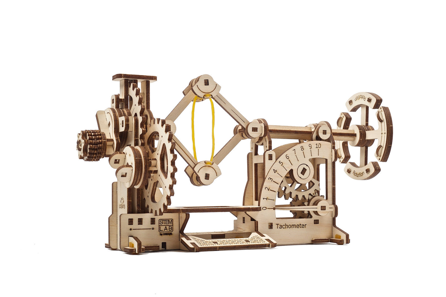 Ugears Stem Lab Tachometer ★Mechanical 3D Puzzle Kit Model Toys Gift Present Birthday Xmas Christmas Kids Adults