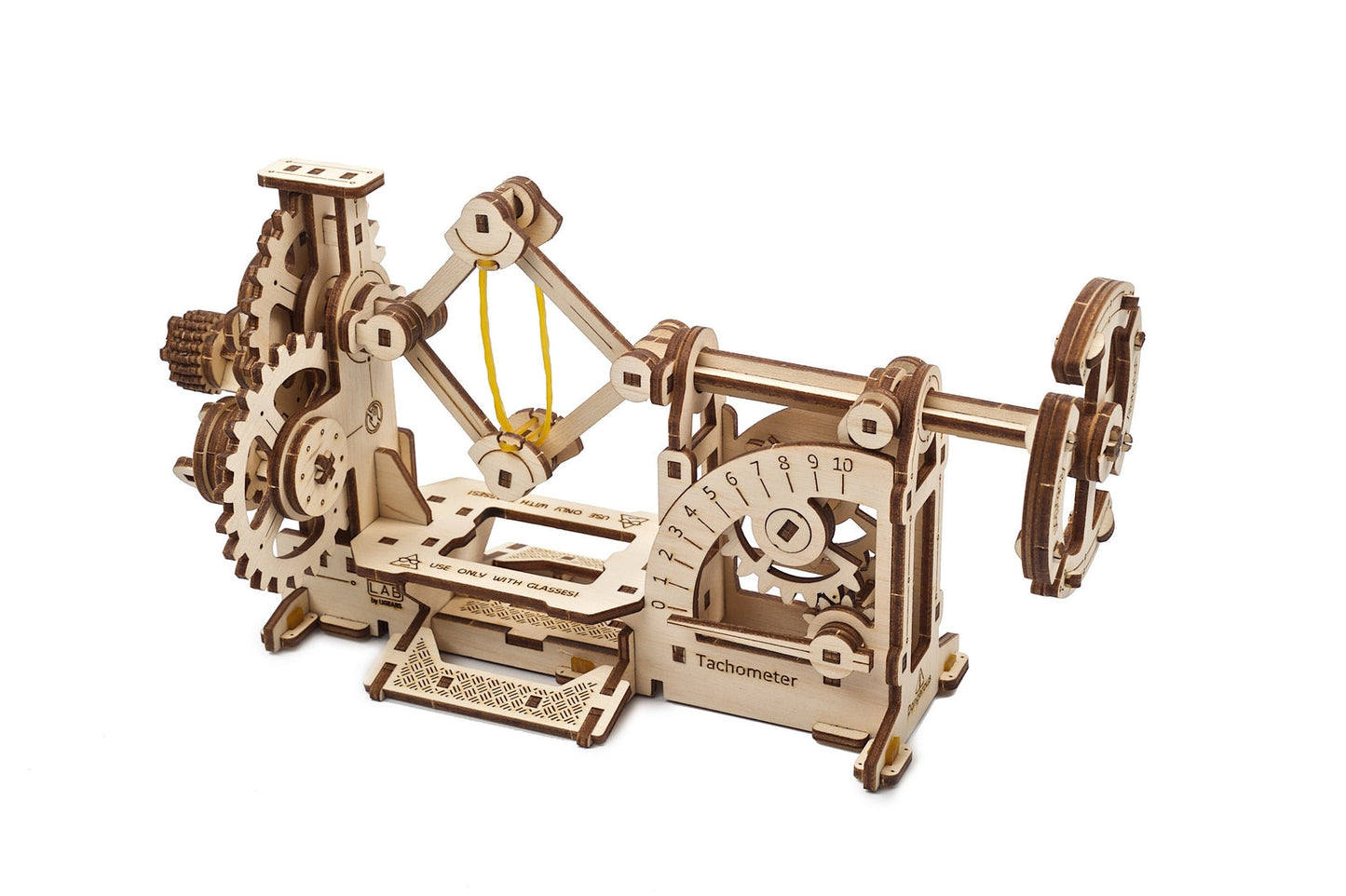 Ugears Stem Lab Tachometer ★Mechanical 3D Puzzle Kit Model Toys Gift Present Birthday Xmas Christmas Kids Adults
