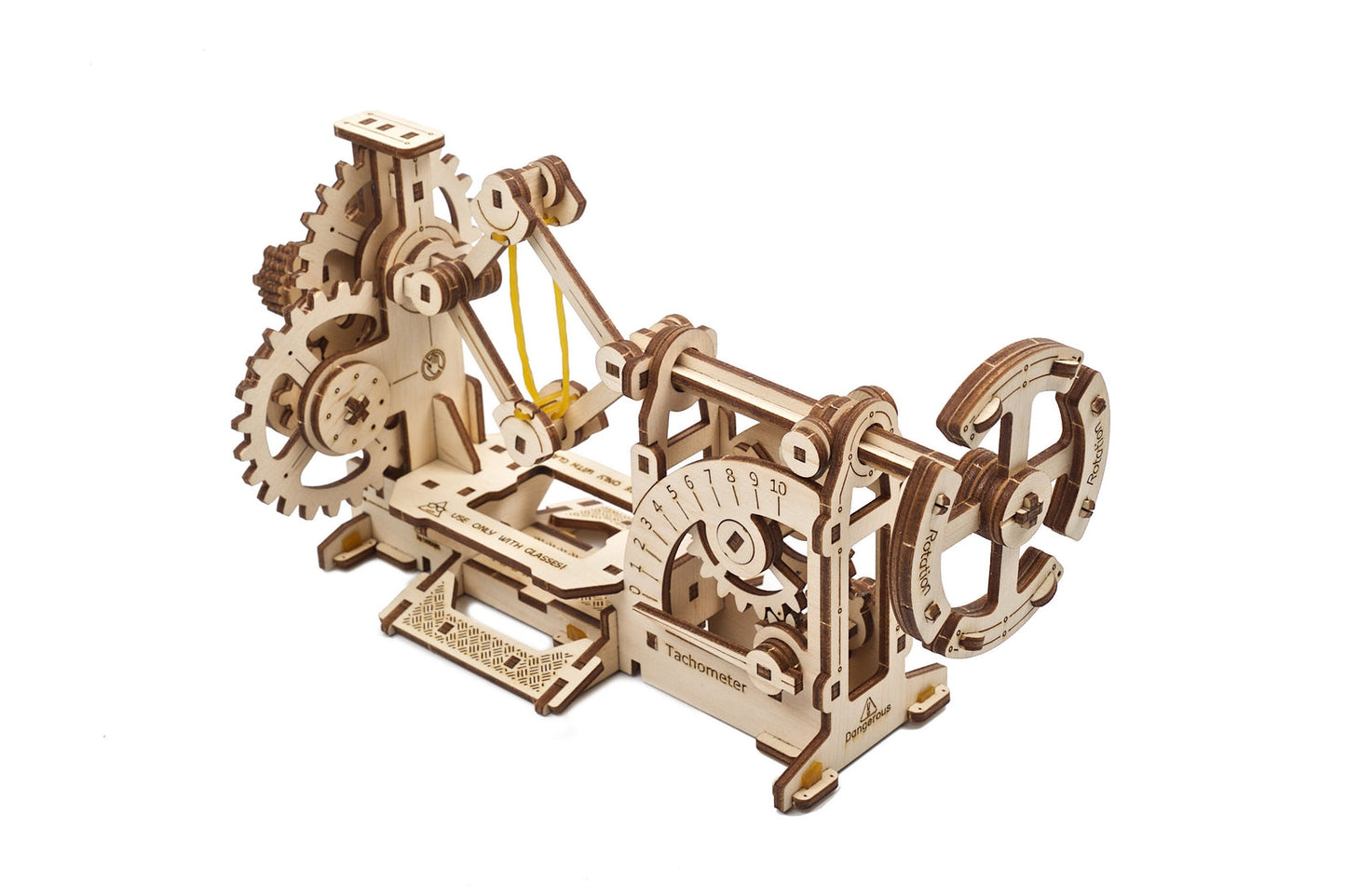 Ugears Stem Lab Tachometer ★Mechanical 3D Puzzle Kit Model Toys Gift Present Birthday Xmas Christmas Kids Adults