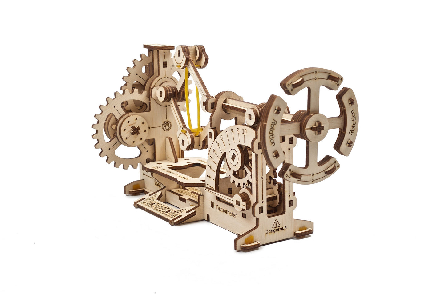 Ugears Stem Lab Tachometer ★Mechanical 3D Puzzle Kit Model Toys Gift Present Birthday Xmas Christmas Kids Adults
