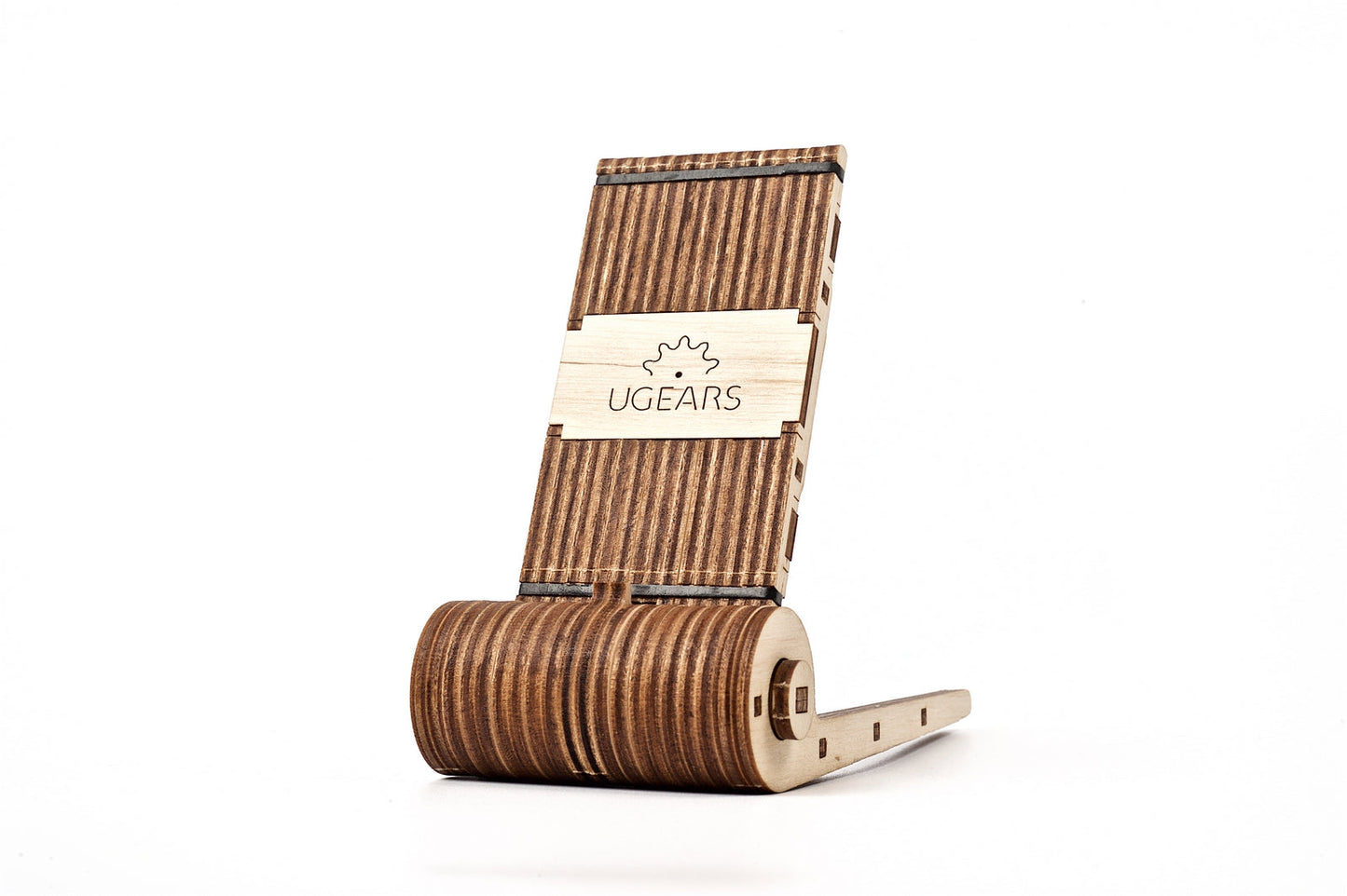 Ugears Foldable Handphone Holder ★Mechanical 3D Puzzle Kit Model Toys Gift Present Birthday Xmas Christmas Kids Adults