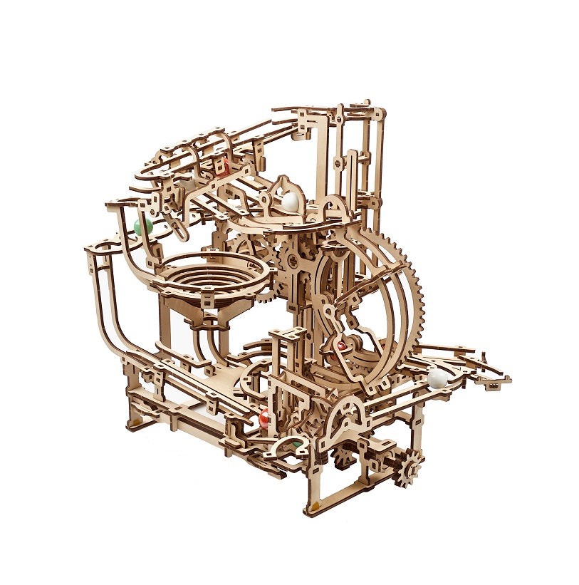 Ugears model kit Marble Run Spiral Hoist