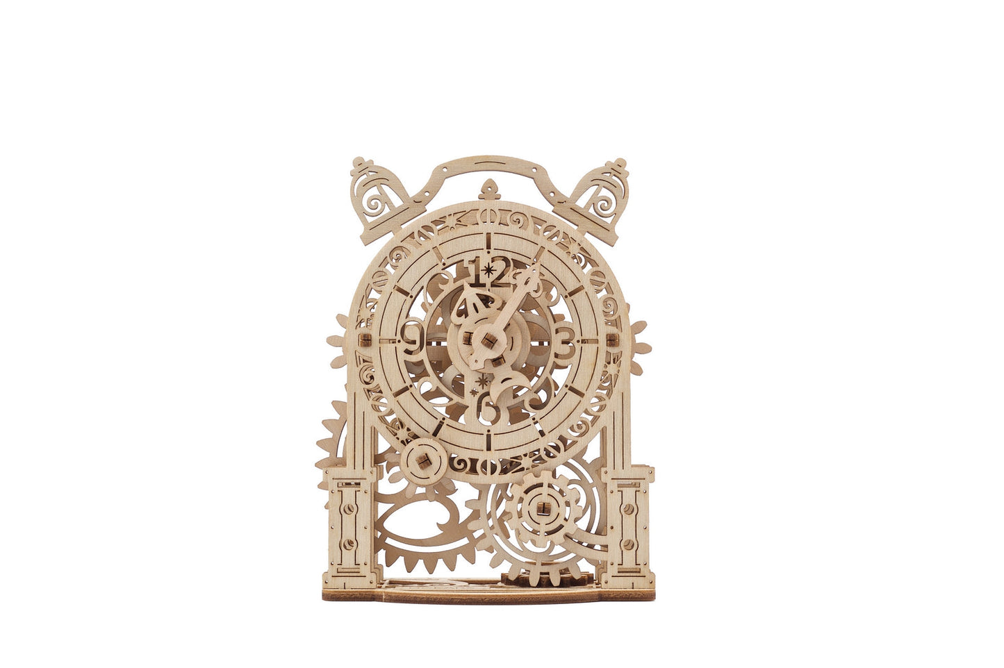 Ugears Vintage Alarm Clock ★Mechanical 3D Puzzle Kit Model Toys Gift Present Birthday Xmas Christmas Kids Adults