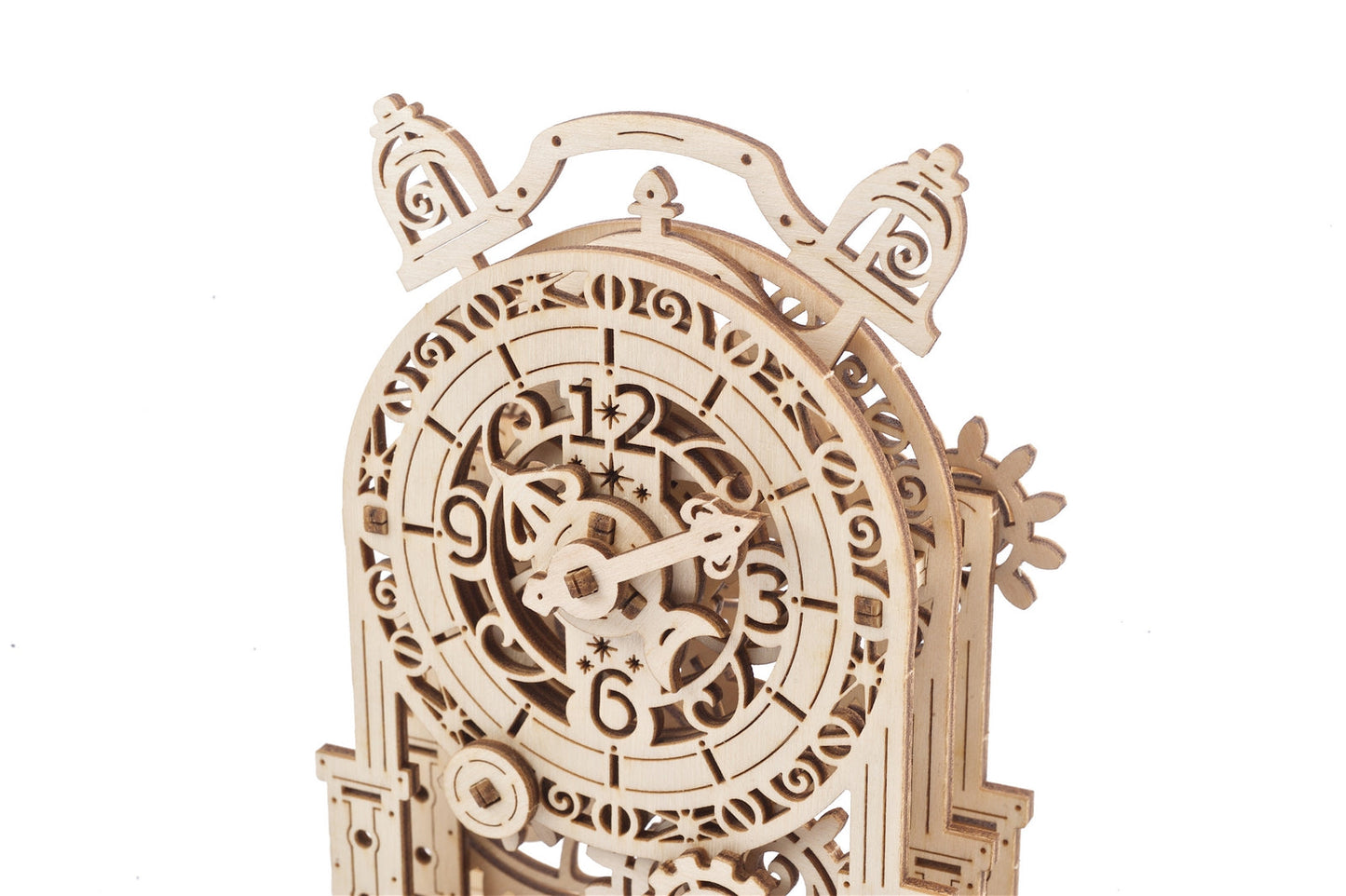 Ugears Vintage Alarm Clock ★Mechanical 3D Puzzle Kit Model Toys Gift Present Birthday Xmas Christmas Kids Adults