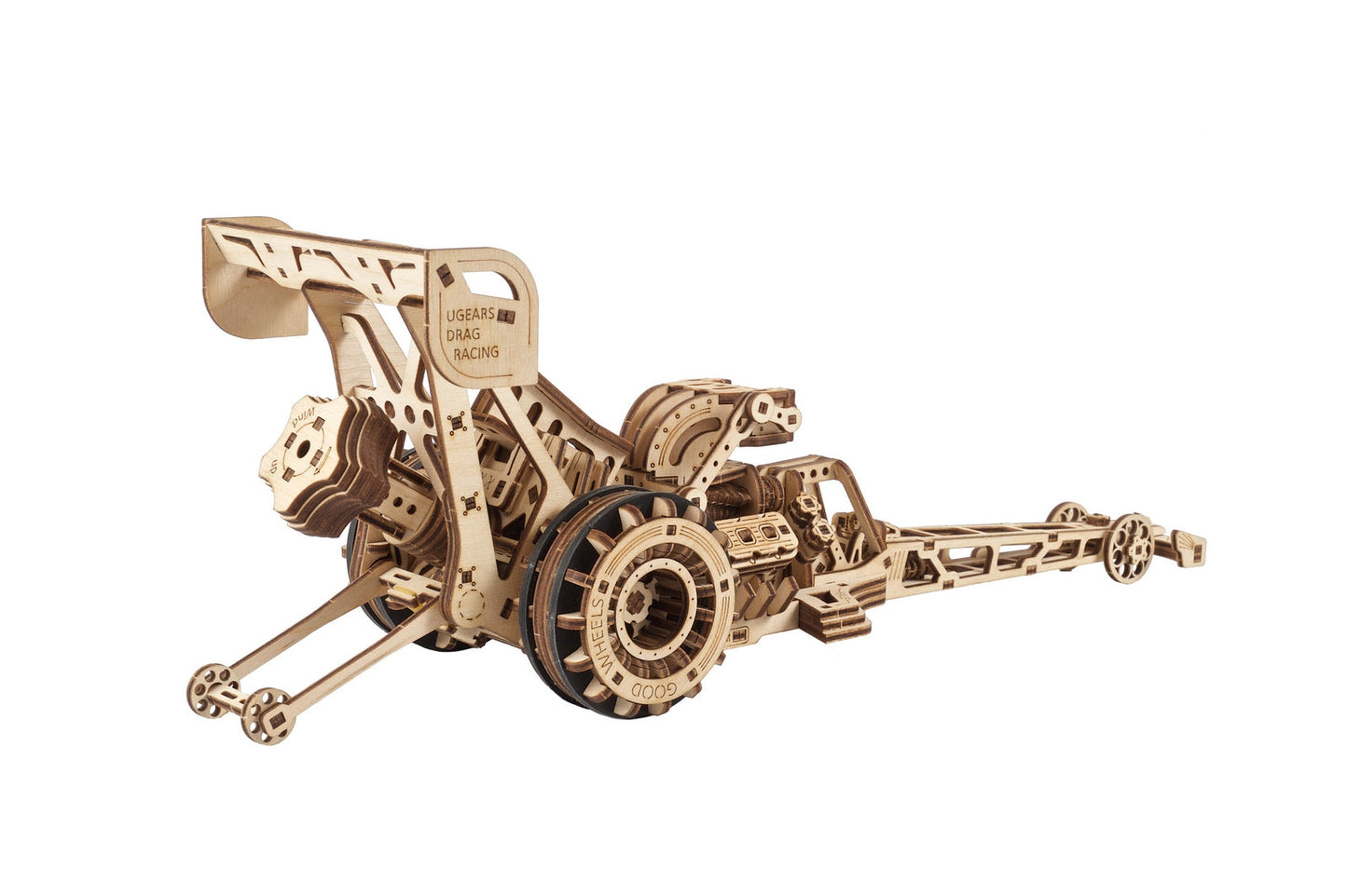 Ugears Top Fuel Dragster ★Mechanical 3D Puzzle Kit Model Toys Gift Present Birthday Xmas Christmas Kids Adults