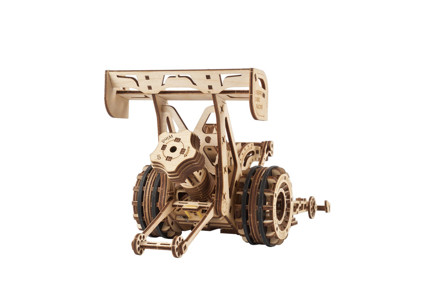 Ugears Top Fuel Dragster ★Mechanical 3D Puzzle Kit Model Toys Gift Present Birthday Xmas Christmas Kids Adults