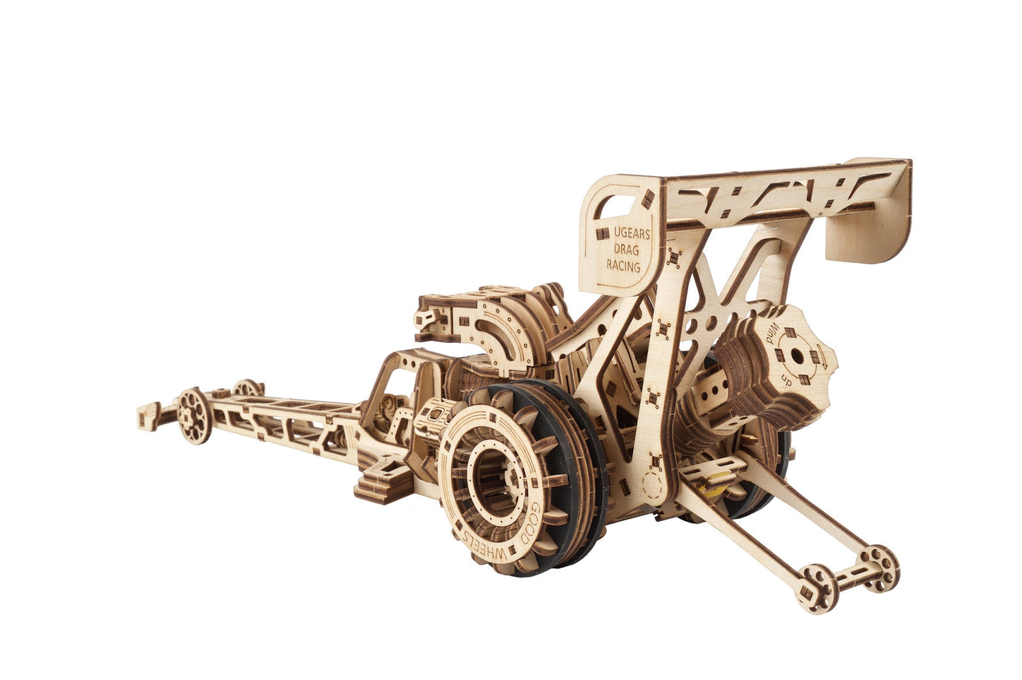 Ugears Top Fuel Dragster ★Mechanical 3D Puzzle Kit Model Toys Gift Present Birthday Xmas Christmas Kids Adults