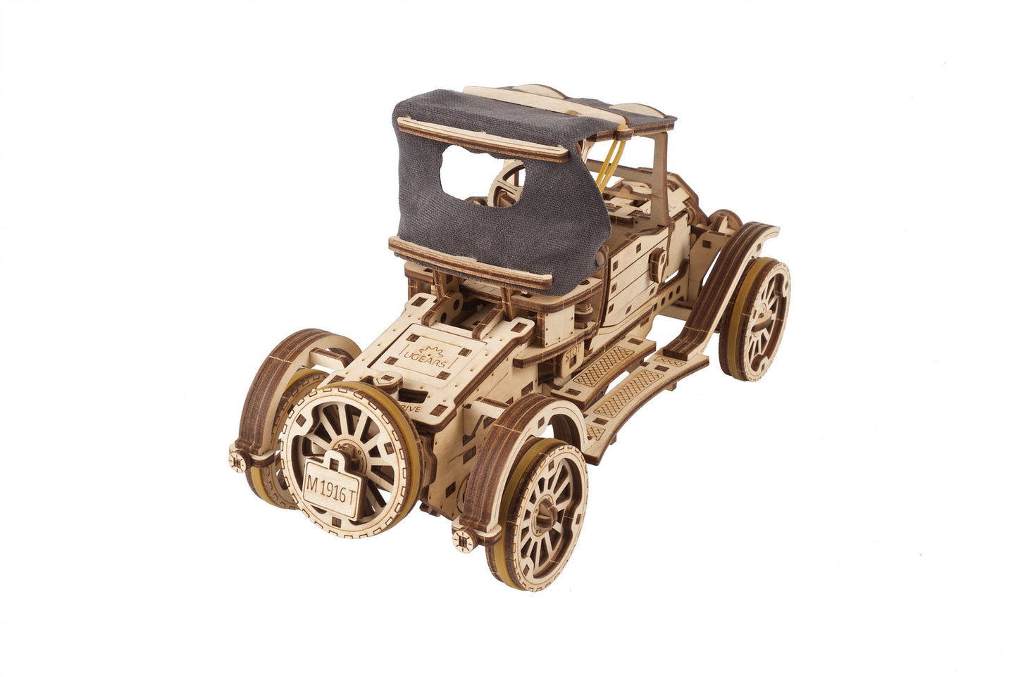 Ugears Retro Car UGT-T ★Mechanical 3D Puzzle Kit Model Toys Gift Present Birthday Xmas Christmas Kids Adults