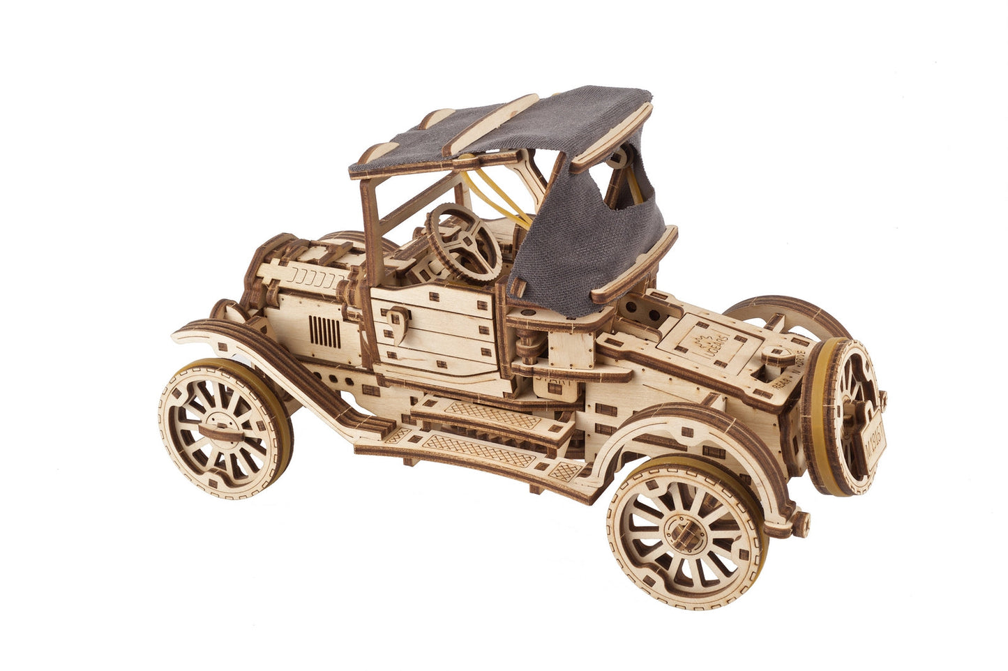 Ugears Retro Car UGT-T ★Mechanical 3D Puzzle Kit Model Toys Gift Present Birthday Xmas Christmas Kids Adults